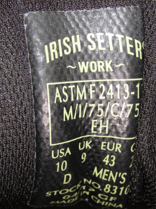 Red Wing Irish Setter Mens Work Boots Two Harbors Aluminum Toe 83102 SZ10 100283 main image 7
